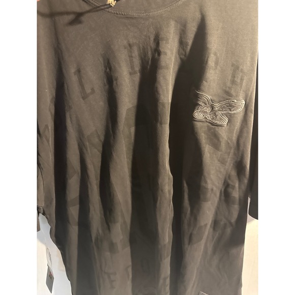 Mitchell & Ness Philadelphia Eagles NFL Downtown Premium SS Tee Black 2XL NWT - Picture 6 of 8